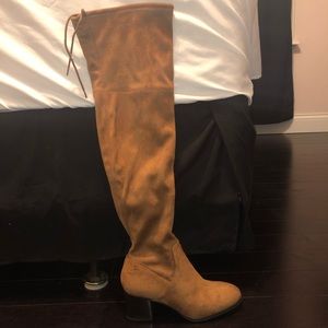 Over the knee boot